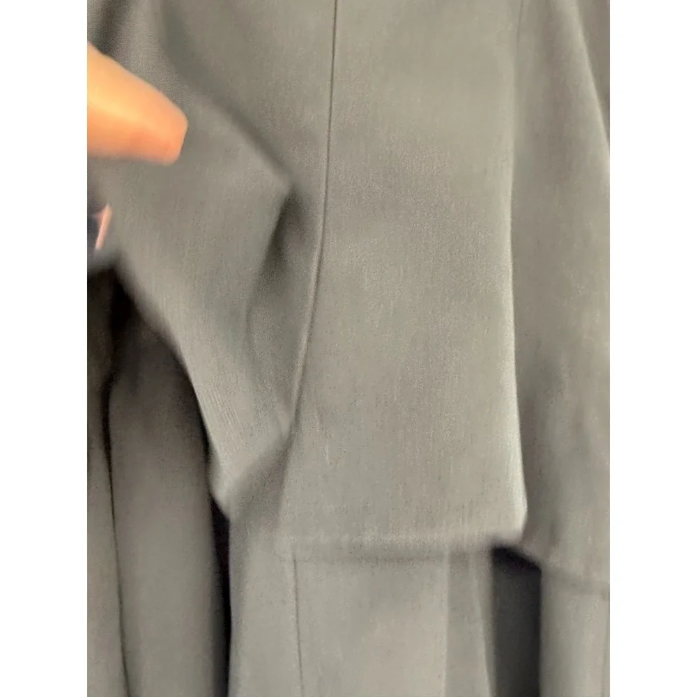 Dyamor Beaded‎ Black Midi Dress Y2K Luxe Minimalist Cocktail size 8